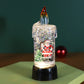 📢📢60 % OFF !!✨Battery Operated Lighted Christmas Snow Globe Candle