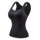 📢📢60%  OFF !! ⏰Women’s U Neck Thermal Tank Tops with Built-In Bra