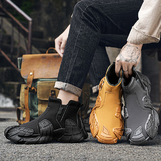 📢📢50% OFF!!⏰Men's Rugged High-Top Utility Fashion Shoes