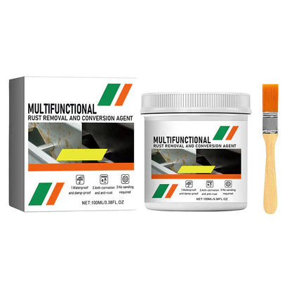 📢📢Buy 5 get 5 free⏰Multifunctional Metal Rust Remover & Converter – Removes Rust, Seals Metal & Prepares for Paint 🛠️🛡️