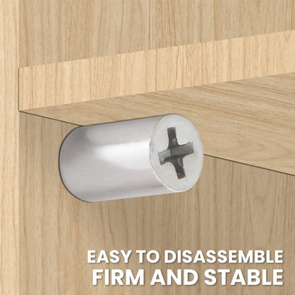 📢📢50%  OFF !! ⏰ Self-tapping Screws Cabinet Laminate Support - 200 PCS with 5 Sizes for Easy Furniture Assembly 🛠️📦