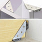 🔧 50% OFF !!!⏰UNIVERSAL STAINLESS STEEL FURNITURE CORNER BRACES — Triangular Stability Reinforcement | Rust-Proof Structural Support & Easy Install 🔧