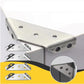 🔧 50% OFF !!!⏰UNIVERSAL STAINLESS STEEL FURNITURE CORNER BRACES — Triangular Stability Reinforcement | Rust-Proof Structural Support & Easy Install 🔧