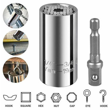 📢📢50% OFF !! ⏰Honeycomb Universal Wrench Socket Set