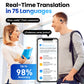 📢📢 50 %  OFF !! ⏰🎧 Bluetooth AI Translation Headset