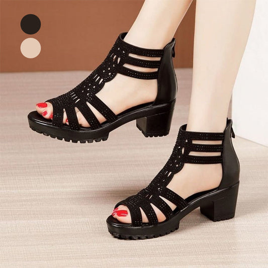 🔥While Supplies Last 40% OFF!🎉 Women's Anti-Slip Peep-Toe Chunky Sandals