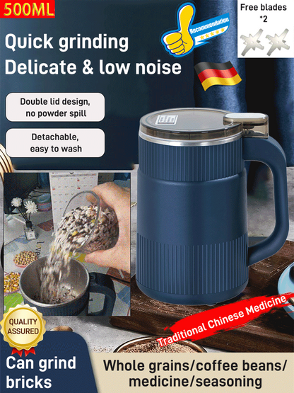 📢📢50 %  OFF !! ⏰Large Capacity Electric High Speed Crushing and Grinding Cup