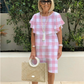 📢📢Big Sale Now On!⏰Ruffle Short Sleeve Knee-Length Chiffon Dress