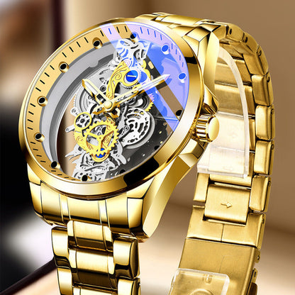 📢📢40% OFF !! ⏰Double-Sided Skeleton Automatic Tourbillon Non-Mechanical Movement Watches