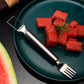 🔥Mega Summer Clearance🔥🍉2 in 1 Stainless Steel Fruit Cutter Fork Slicer