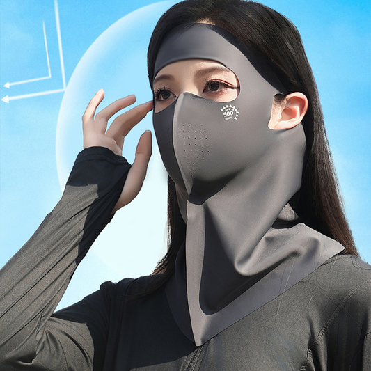 📢📢30% OFF !! ⏰☀️Breathable & Cooling Full Face Sun Mask with Neck Cover