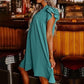 🌴Summer Specials🌴Women's Casual V-Neck Ruffle Pleated Dress