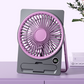 🔥Hot Sale 50% RABATT Leschten Dag🔥Ultra dënnen USB nofëllbare Mini-Ventilator mat Kaart