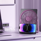 🔥Hot Sale 50% RABATT Leschten Dag🔥Ultra dënnen USB nofëllbare Mini-Ventilator mat Kaart