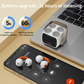 🥰Bluetooth-Ouerklammer-Kopfhörer mat digitalem Display🎧