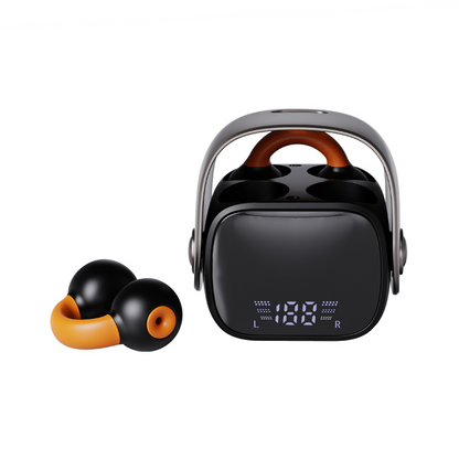 🥰Bluetooth-Ouerklammer-Kopfhörer mat digitalem Display🎧