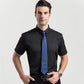 📢📢30% OFF !! ⏰50K+ SOLD!👴🕊️ Men's Short Sleeve Dress Shirt – Dressed up, not stressed. Soft stretch, no iron needed. Looks great with chinos or dress pants. Perfect for birthdays, anniversaries or Sunday best. ✨👔