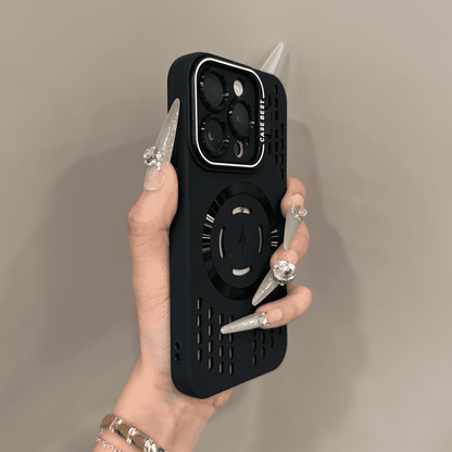 💥Mekana silikonska zaštitna futrola s magnetskim punjenjem za iPhone s brzim munjama