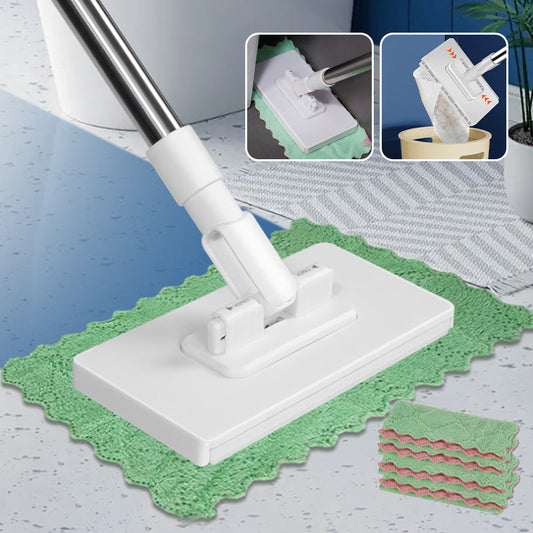 💥 Last day! 70% Off 💥Disposable Dust Mop with 4 Reusable Cloths