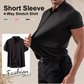 ✨LESCHTEN DAG VERKAAF 50% RABATT✨Männer Kuerzärmlech 4-Wee Stretch Hemd