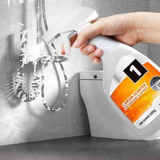 Multifunktionell fläck-återfödande citronduftande badrum renare spray