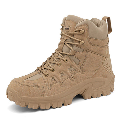 🔥Men's Rugged & Stylish High-Top Outdoor Boots