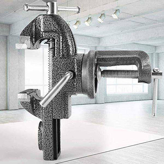📢📢40% OFF !! ⏰ Heavy Duty Mini Universal Tool Bench Vise
