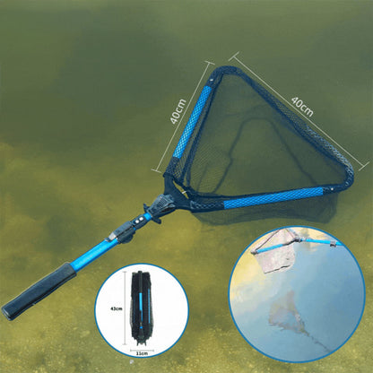 📢📢40% OFF !! ⏰Floating Triangle Fishing Net - Foldable & Extendable