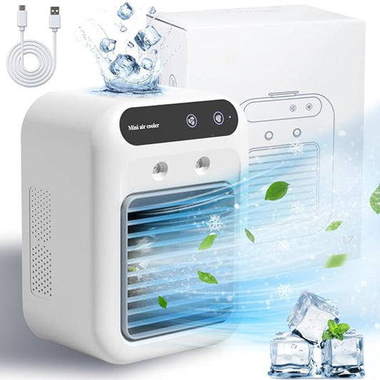 ❄️Summer Sale 73% off ❄️ Mini Portable Air Conditioner with Cooling and Humidification Function
