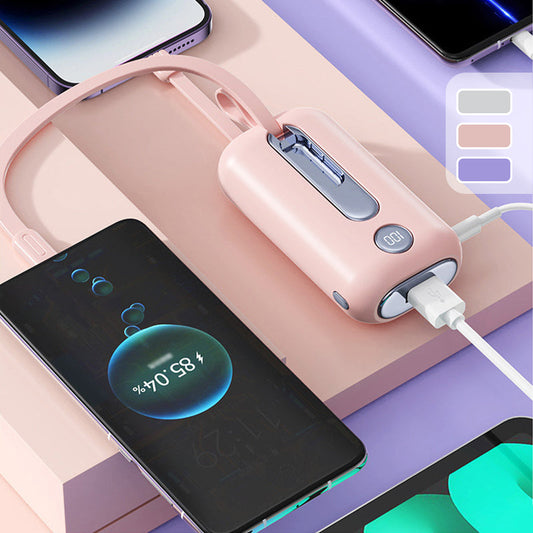 📱Super Fast Charging Power Bank with Built-in Cables✨50 per cent price reduction for a limited time✨