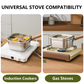 Multi-Function Frying Cooker Set - Fryer, Cooker, Fresh Keeping & Vegetables Washing
