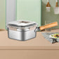 Multi-Function Frying Cooker Set - Fryer, Cooker, Fresh Keeping & Vegetables Washing
