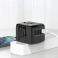 Universal Travel Adapter 100V-220V Smart Voltage Converter🔌 "World plugs? Ours fits tighter than a London hug at a tube crush!" 🌍✈️