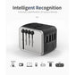 Universal Travel Adapter 100V-220V Smart Voltage Converter🔌 "World plugs? Ours fits tighter than a London hug at a tube crush!" 🌍✈️