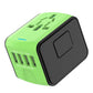 Universal Travel Adapter 100V-220V Smart Voltage Converter🔌 "World plugs? Ours fits tighter than a London hug at a tube crush!" 🌍✈️