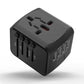 Universal Travel Adapter 100V-220V Smart Voltage Converter🔌 "World plugs? Ours fits tighter than a London hug at a tube crush!" 🌍✈️