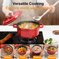 Deep Nonstick Stockpot with Ceramic Coating🎄 RED ALERT! The LAST Pot You’ll Ever Buy – Cooks, Bakes & Wows Guests! 🎄
