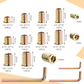 🔥188 PCS Hexagon Socket Nuts Set