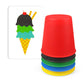 Fast Stacking Cup Puzzle Game Set