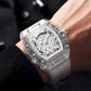 📢📢60 %  OFF !! ⏰Fashion Hollowed Men Watches
