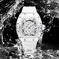📢📢60 %  OFF !! ⏰Fashion Hollowed Men Watches