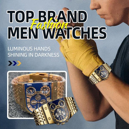 📢📢60 %  OFF !! ⏰Fashion Top Brand Men Watches