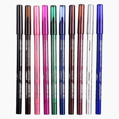 📢📢60 %  OFF !! ⏰💕10PCS Colored Eyeliner Gel Pens