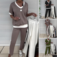 💜LAST DAY PROMOTION - 58%OFF💜Women's Casual V-Neck Top and Pants Set