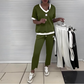 💜LAST DAY PROMOTION - 58%OFF💜Women's Casual V-Neck Top and Pants Set