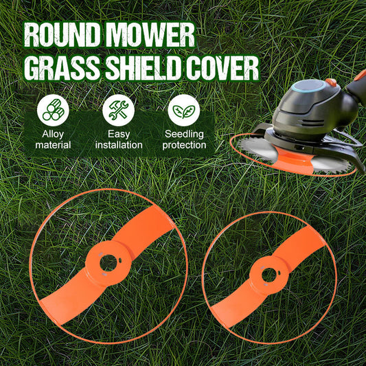 Round Mower Grass Shield Cover