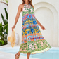 📢📢50% OFF !!!⏰Women's Charming Loose Bold Print Dresses
