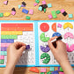 📢📢50%  OFF !! ⏰Montessori Magnetic Book Fraction Puzzle
