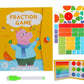 📢📢50%  OFF !! ⏰Montessori Magnetic Book Fraction Puzzle