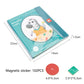 📢📢50%  OFF !! ⏰Montessori Magnetic Book Fraction Puzzle